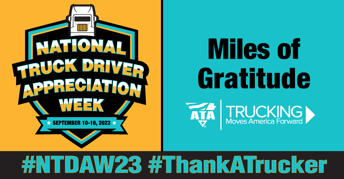 National Truck Driver Appreciation