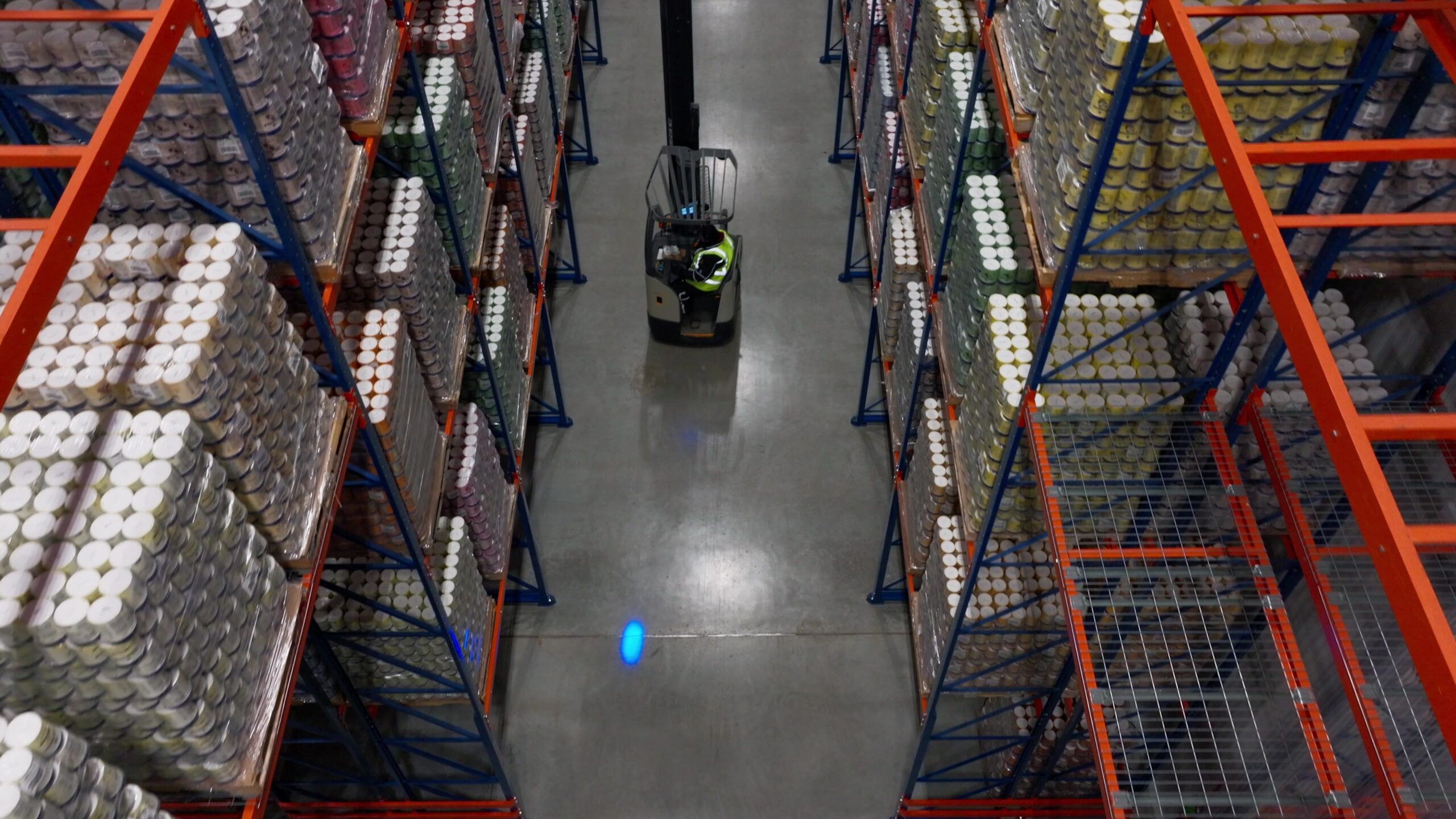pallets and cold storage